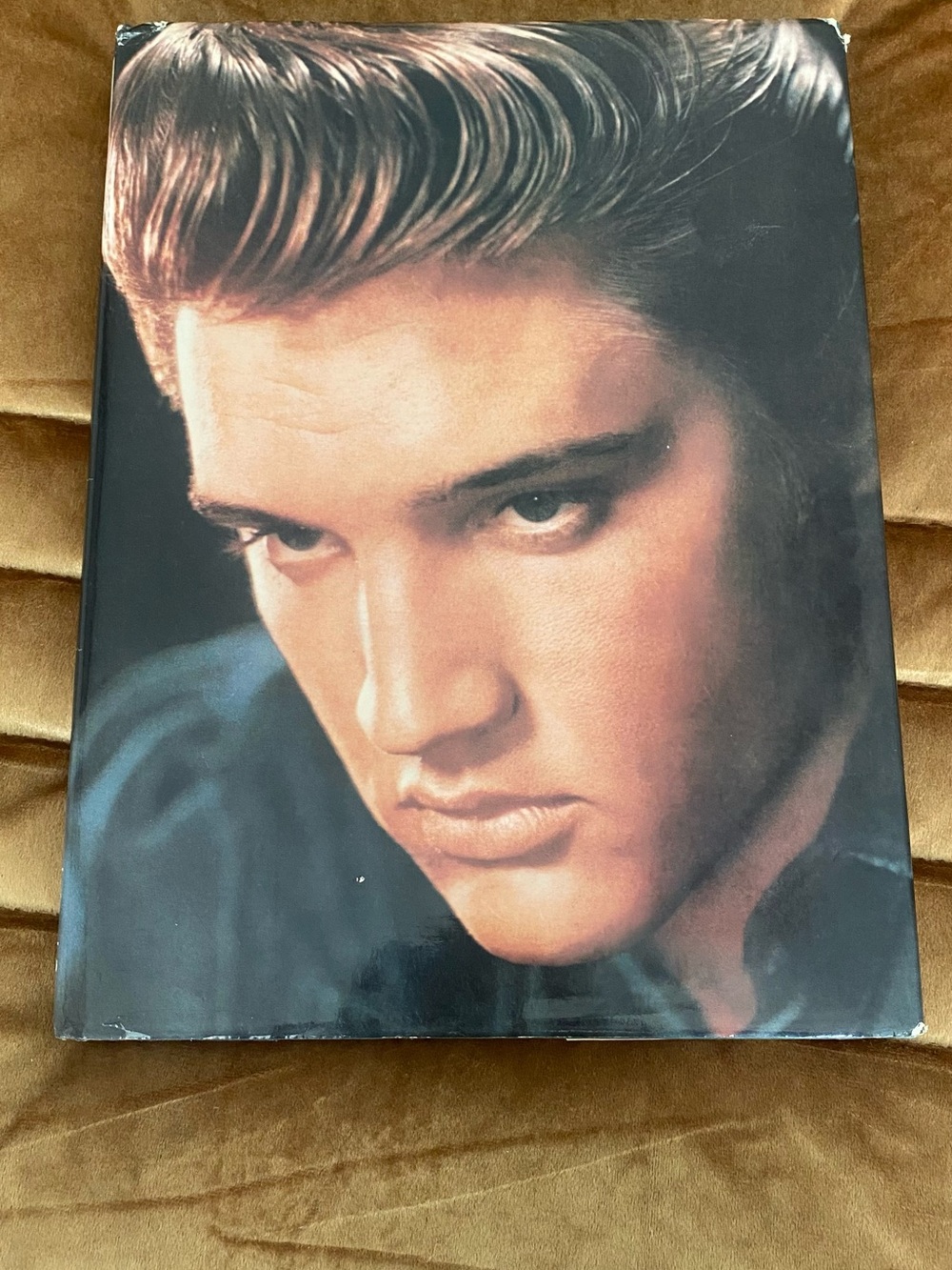 Elvis Presley Portrait Hardcover Book - Vintage Style
